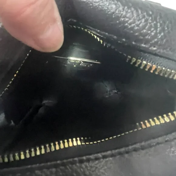 NWT Buckle-Down Women's Crossbody - Beetlejuice Suit Stripes Black White - Picture 6 of 12